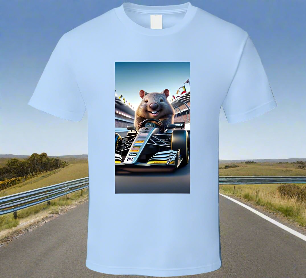 Harvey Junior the "Smiling Wombat" Wins the Wombat Grand Prix - Shirt Collection - Shopify