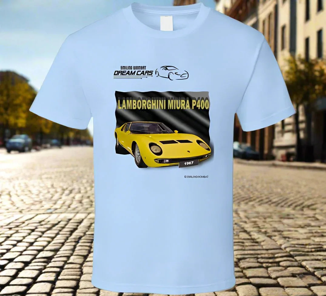 Miura The Worlds First Super Car - T-shirt Collection - Shopify