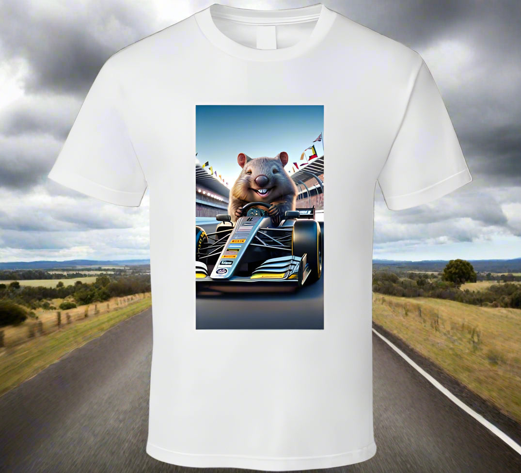 Harvey Junior the "Smiling Wombat" Wins the Wombat Grand Prix - Shirt Collection - Shopify