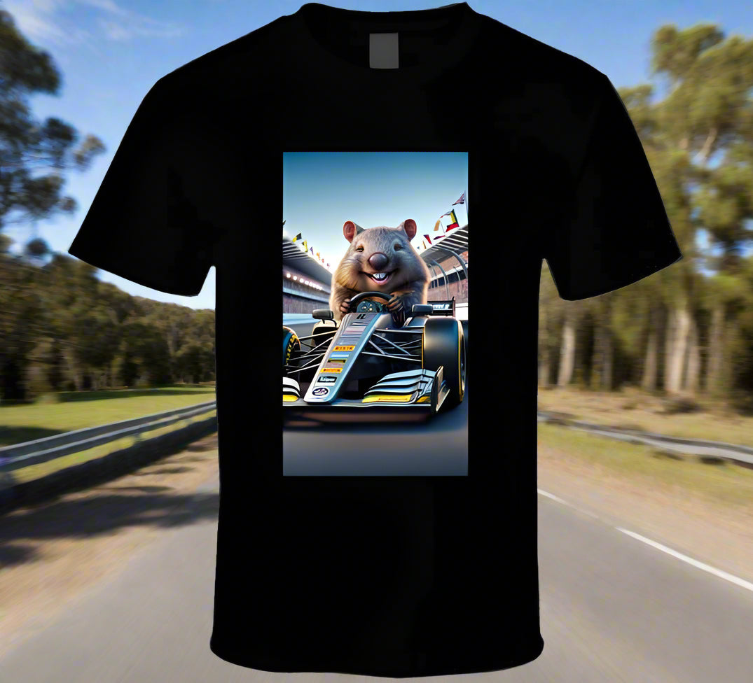 Harvey Junior the "Smiling Wombat" Wins the Wombat Grand Prix - Shirt Collection - Shopify