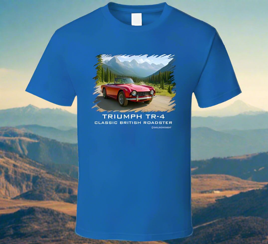 Triumph TR-4 Classic British Roadster Shirt Collection - Shopify