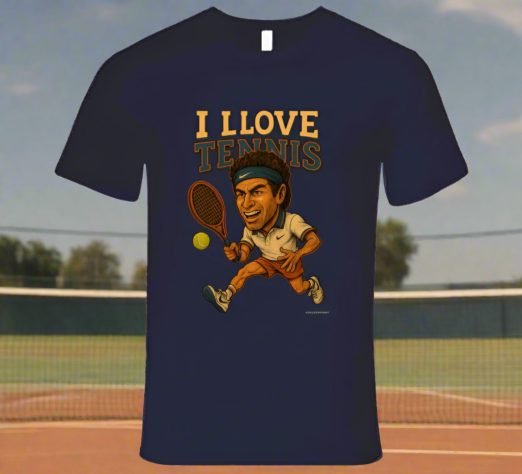 I Love Tennis Shirt Collection - Shopify