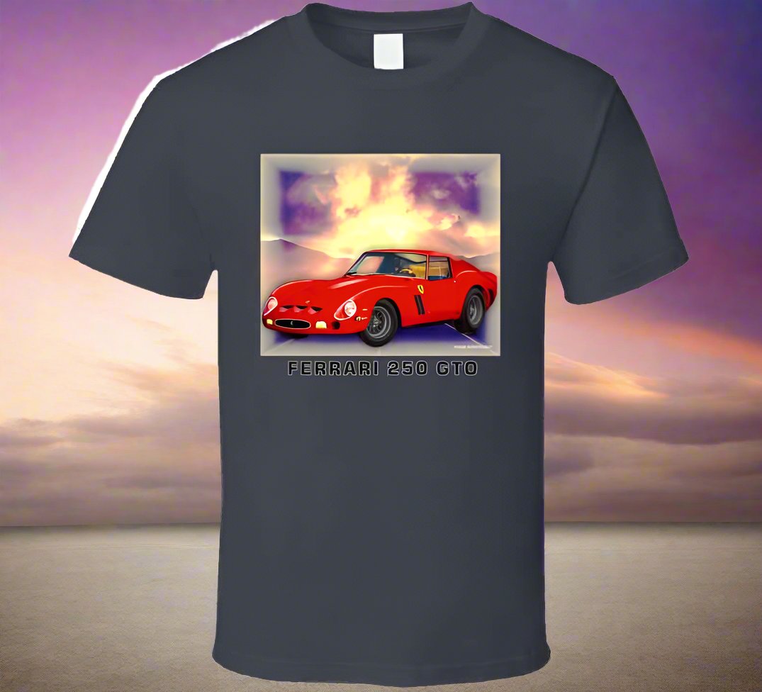 Ferrari GTO Sports Car Shirt Collection - Shopify