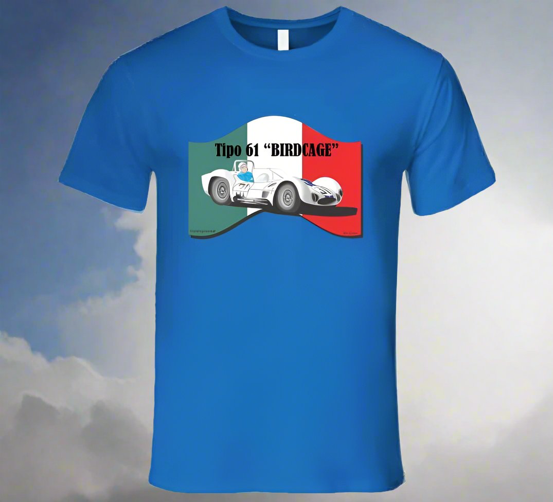 Birdcage Classic Sports Racer Shirt Collection - Smiling Wombat