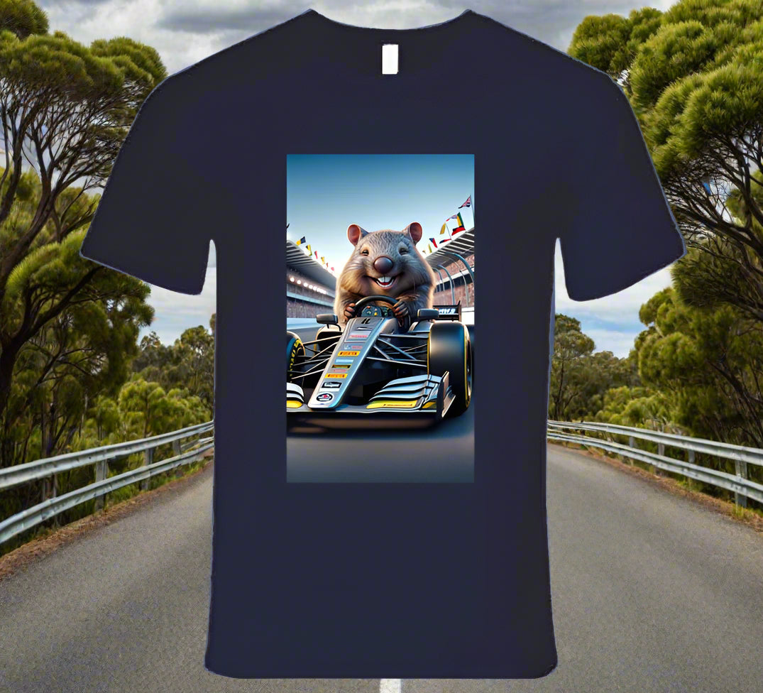 Harvey Junior the "Smiling Wombat" Wins the Wombat Grand Prix - Shirt Collection - Shopify