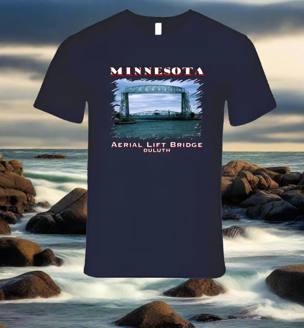 Minnesota T- Shirt - Part of the State Collection by Smiling Wombat - Shopify