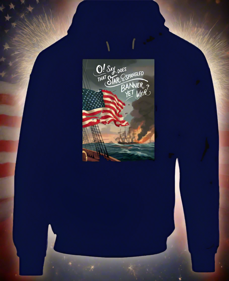 Revolutionary War U.S. Flag Shirt Collection T-Shirt Smiling Wombat