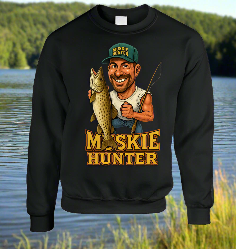 Muskie Hunter Vintage Retro Caricature Shirt Collection - Shopify