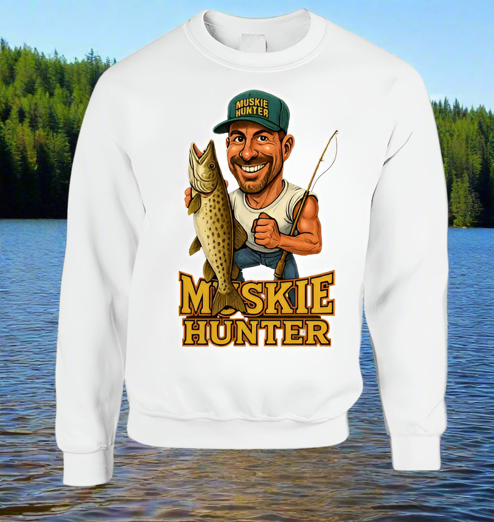 Muskie Hunter Vintage Retro Caricature Shirt Collection - Shopify