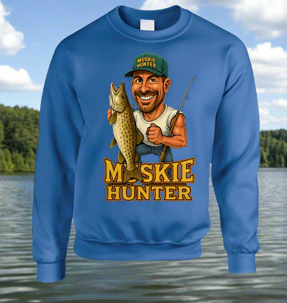Muskie Hunter Vintage Retro Caricature Shirt Collection - Shopify