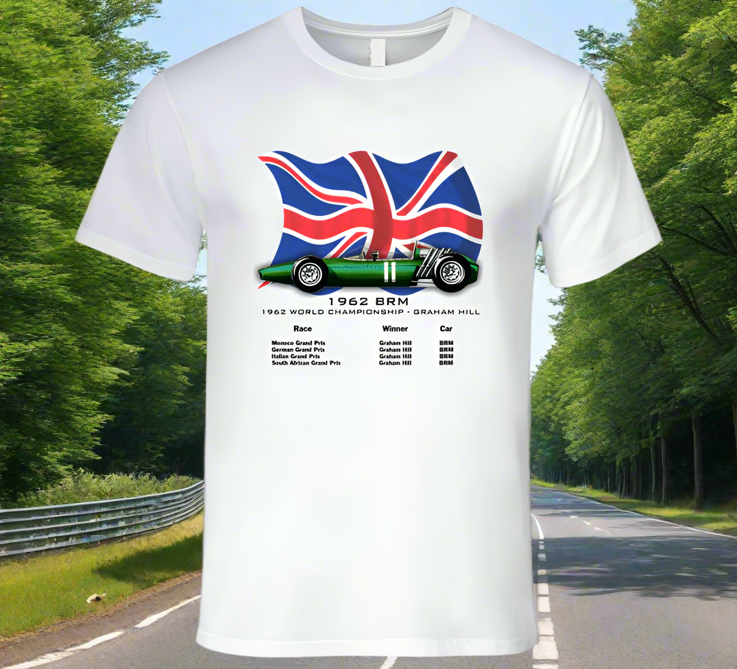 Formula One BRM 1962 T-Shirt - Smiling Wombat