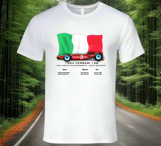 John Surtees Ferrari 1964 T-Shirt - Shopify
