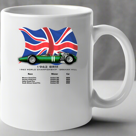 BRM F1 1962 Grand Prix Winner Ceramic Mug - Shopify