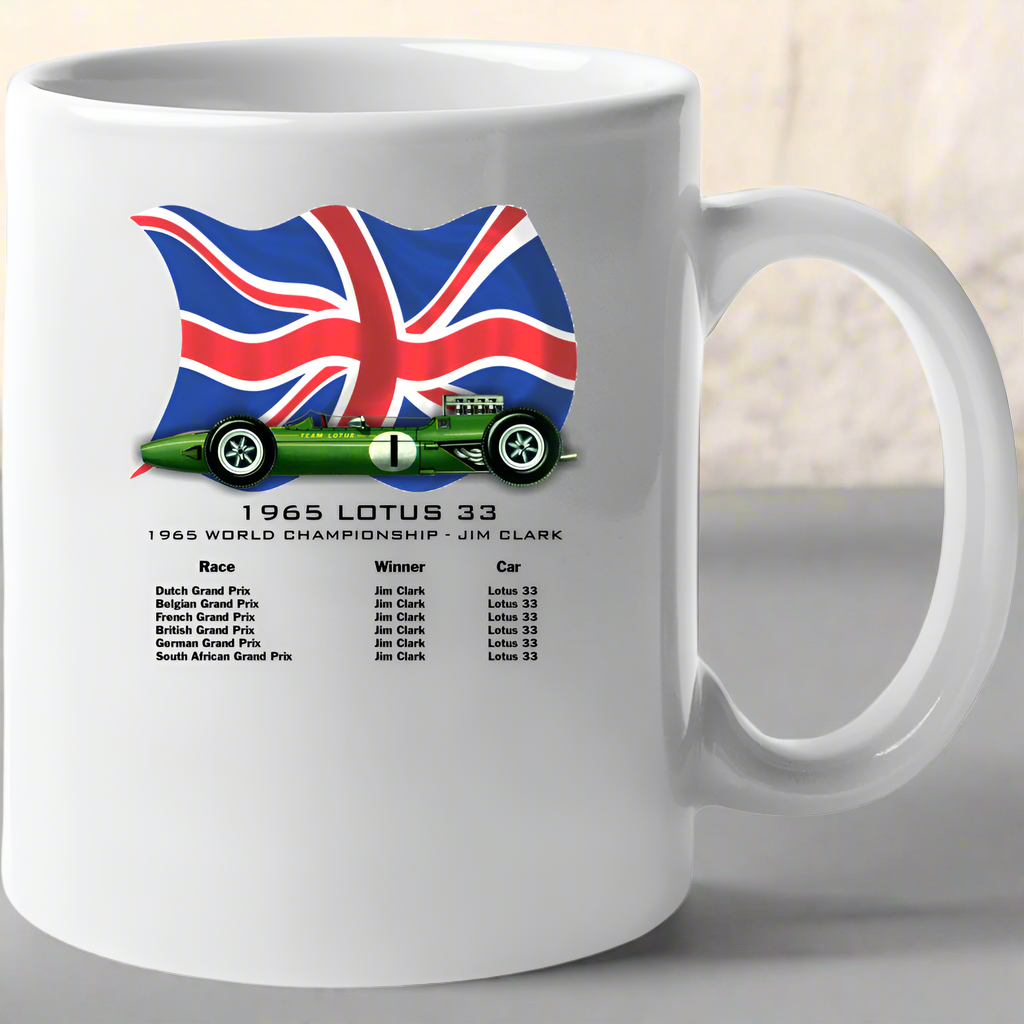 Lotus Climax 33-1965 - Ceramic Coffee mug - Smiling Wombat