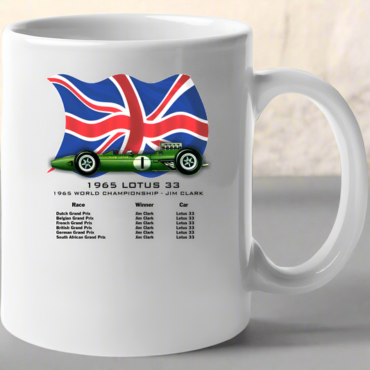 Lotus Climax 33-1965 - Ceramic Coffee mug - Shopify
