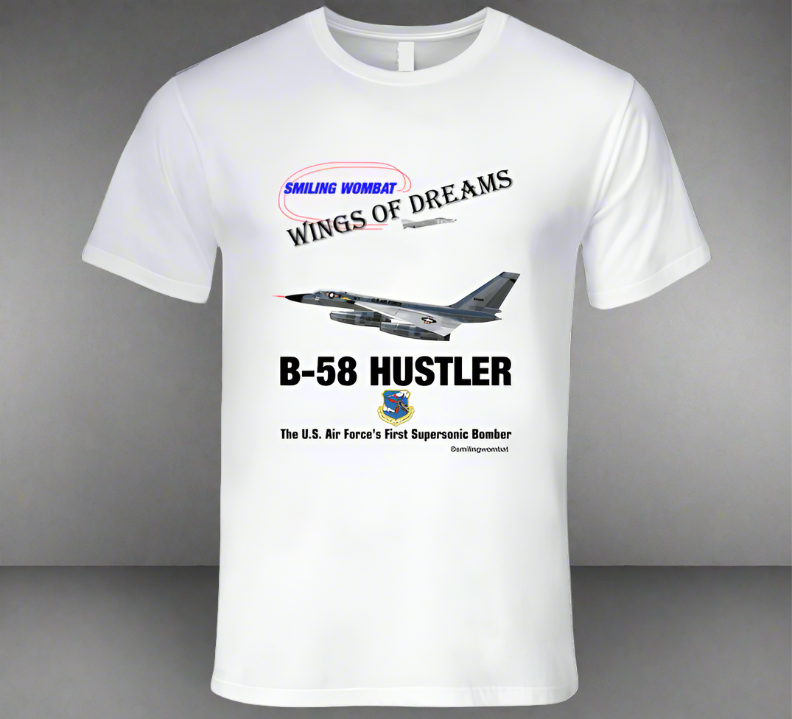 B58 Hustler Bomber T Shirt - Shopify