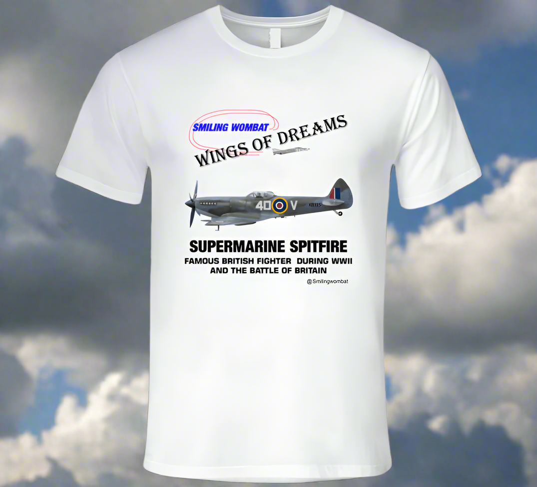 Supermarine Spitfire - T Shirt - Shopify