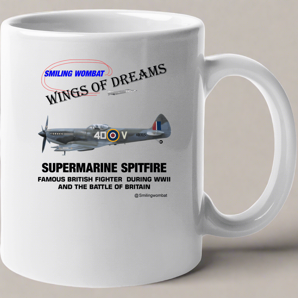 Supermarine Spitfire-Ceramic Coffee Mug - Shopify