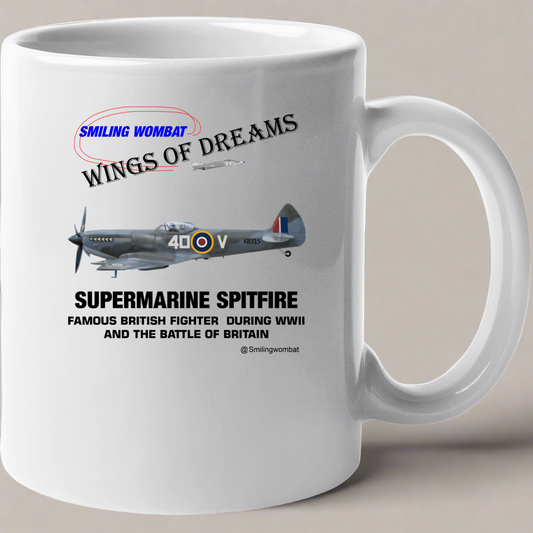 Supermarine Spitfire-Ceramic Coffee Mug - Shopify