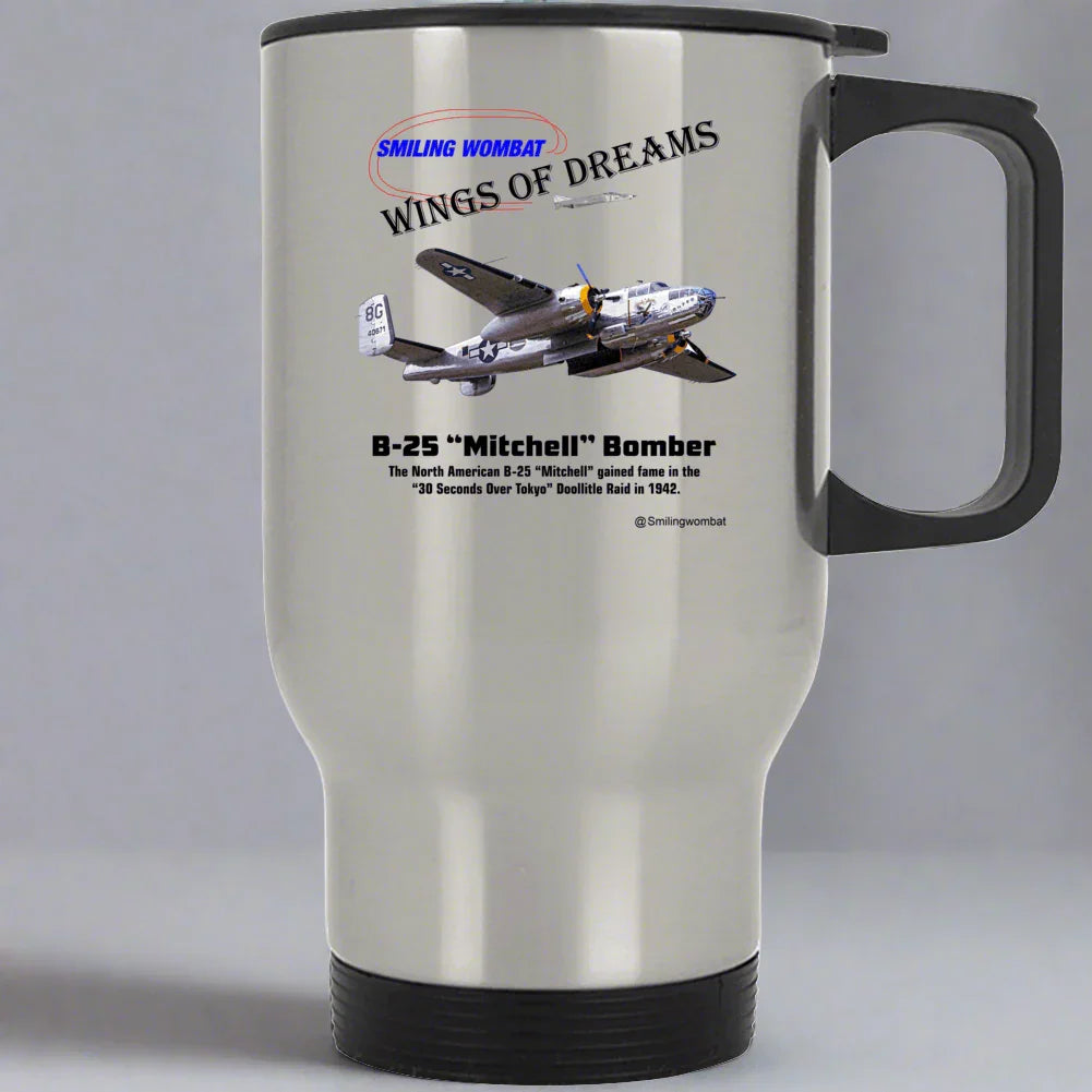 North American B25 Mitchell -Stainless Steel Travel Mug - Shopify