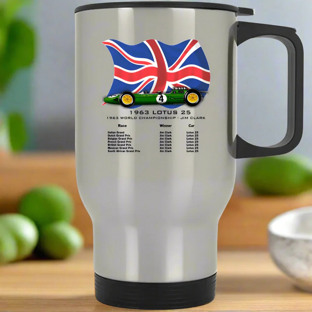 Lotus 25 Coventry Climax Stainless Steel Travel Mug - Shopify