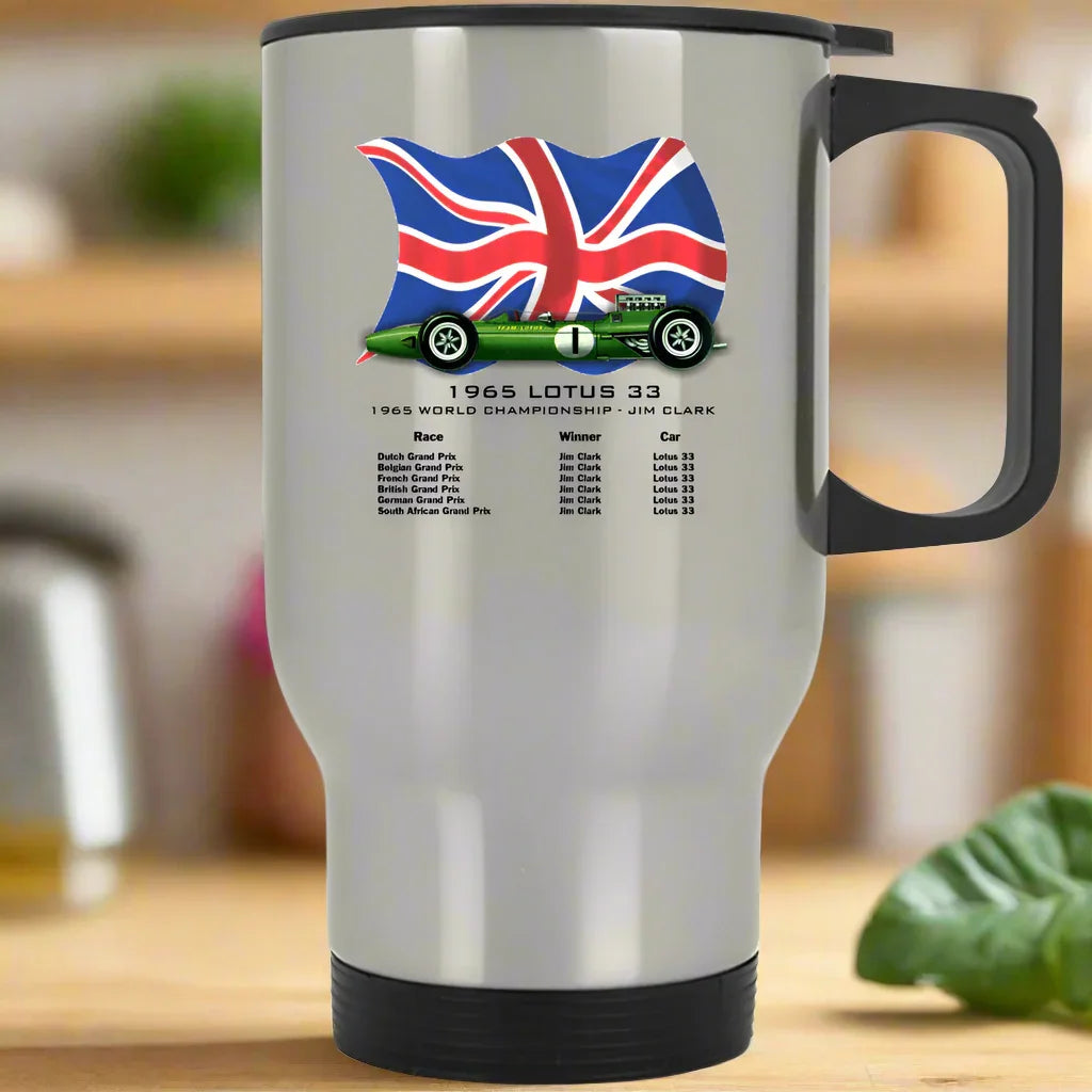 Lotus 33 Climax-Stainless Steel Travel Mug - Shopify