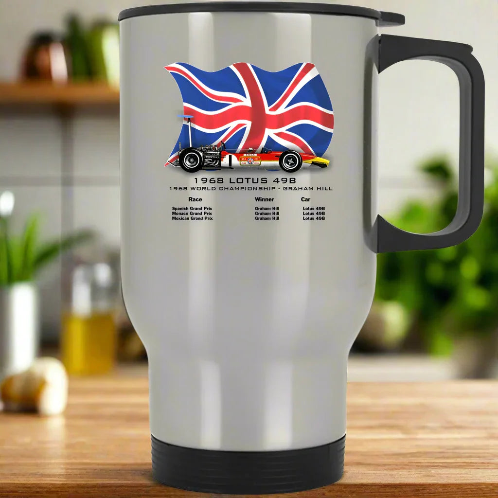 Lotus 49B-Stainless Steel Travel Mug - Shopify