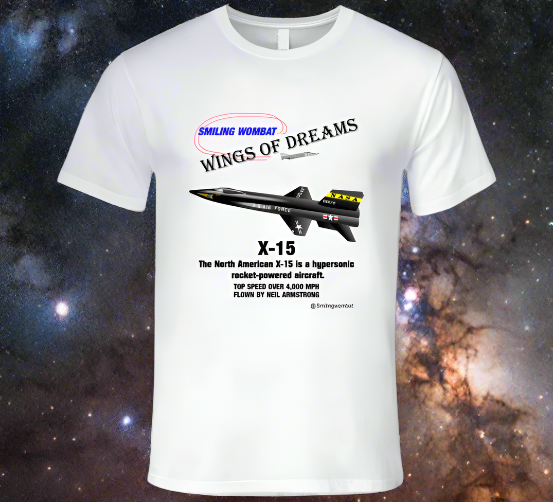 USAF X15 Rocket Plane - T-Shirt - Shopify