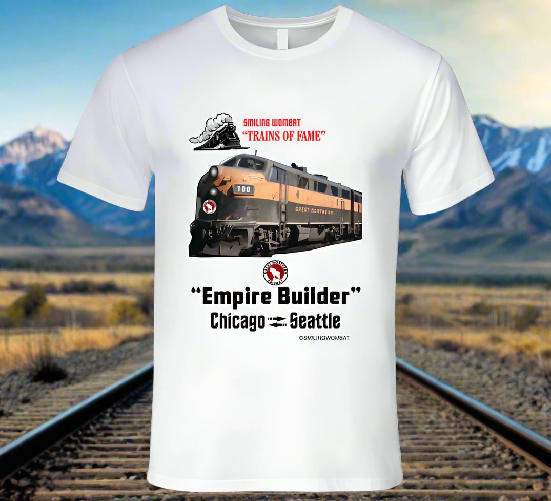 Great Northern Railroad Empire Builder T-Shirt - Shopify