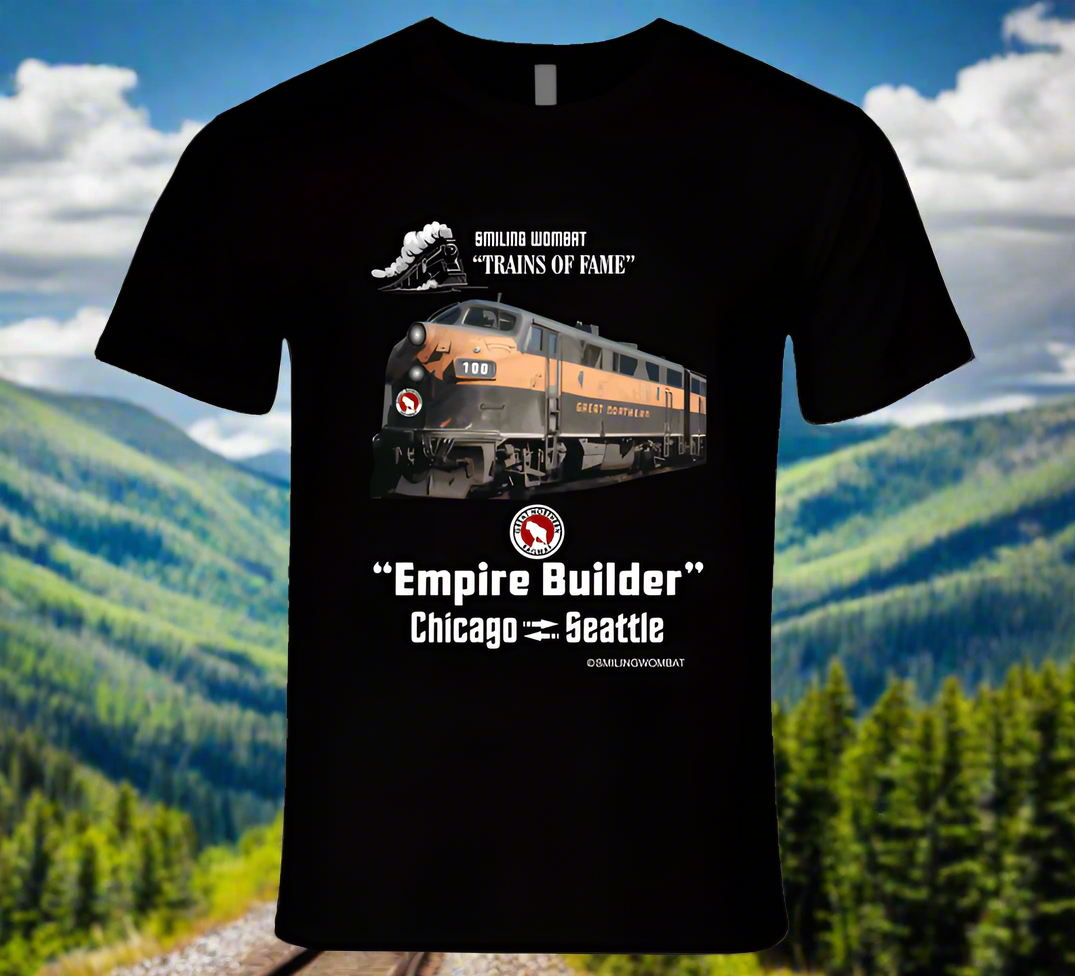 Great Northern Empire Builder Dark T-Shirt - Shopify