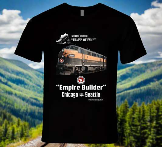 Great Northern Empire Builder Dark T-Shirt - Shopify