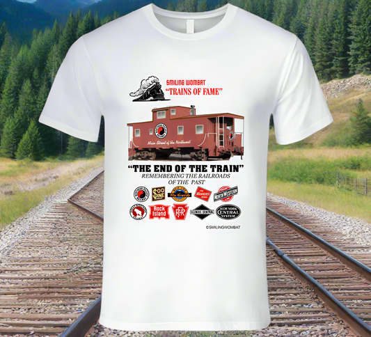 Railroad Fallen Flags "End of Train" T-Shirt - Shopify