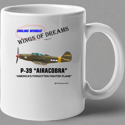 Bell P39 Airacobra - White Ceramic Coffee Mug - Shopify