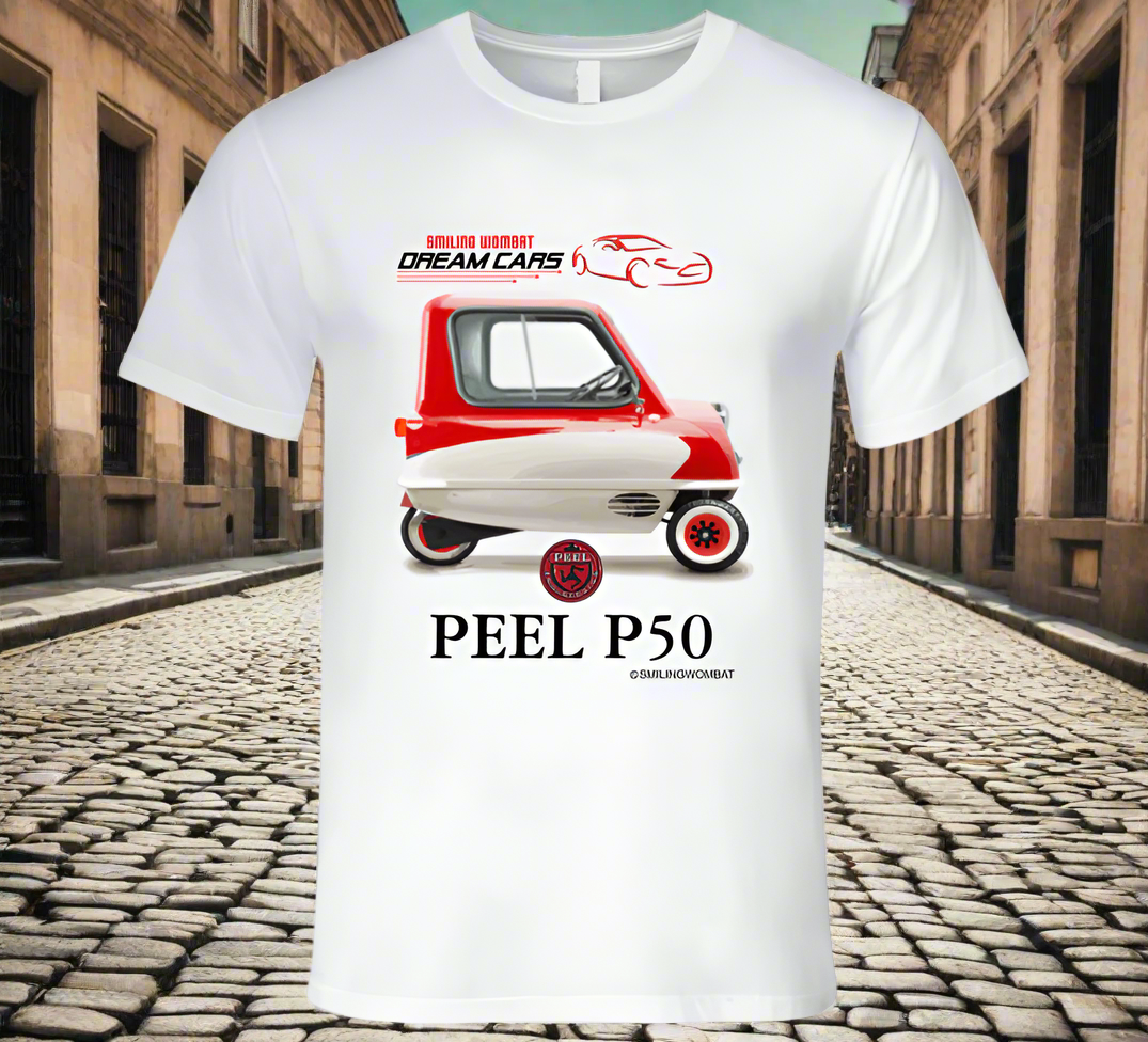 The Peel P50 - T-Shirt - Smiling Wombat