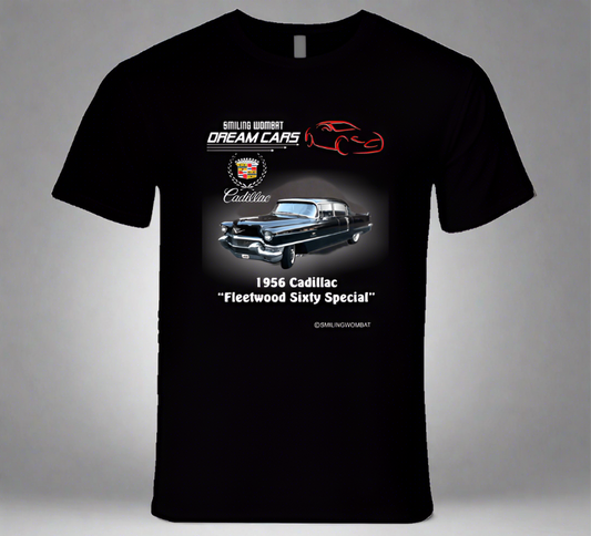 1956 Cadillac Sixty Special - Dark T-Shirts - Shopify