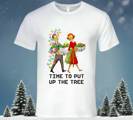 Christmas Tree Lights - for the Family Christmas Tree T-Shirt - Shopify