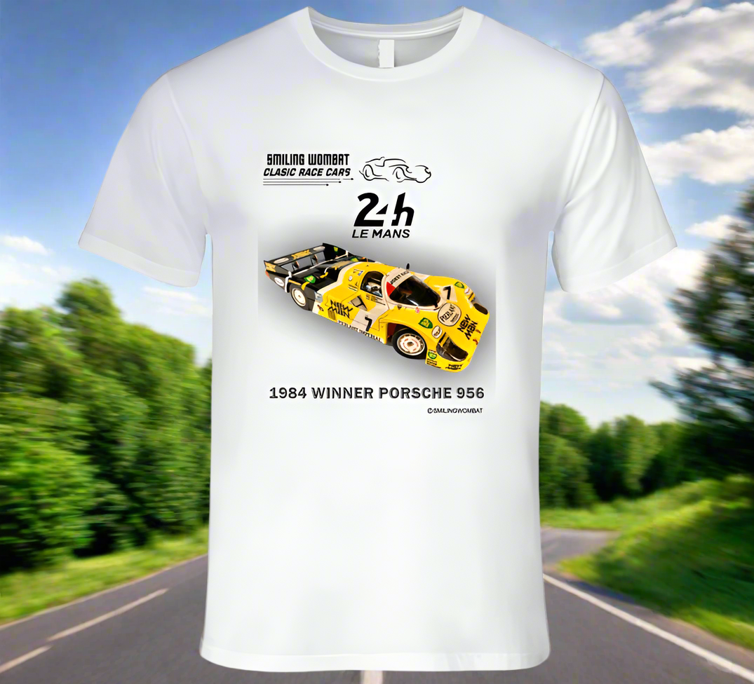 NewMan Porsche 956-1984-T-Shirt and Sweatshirt - Shopify