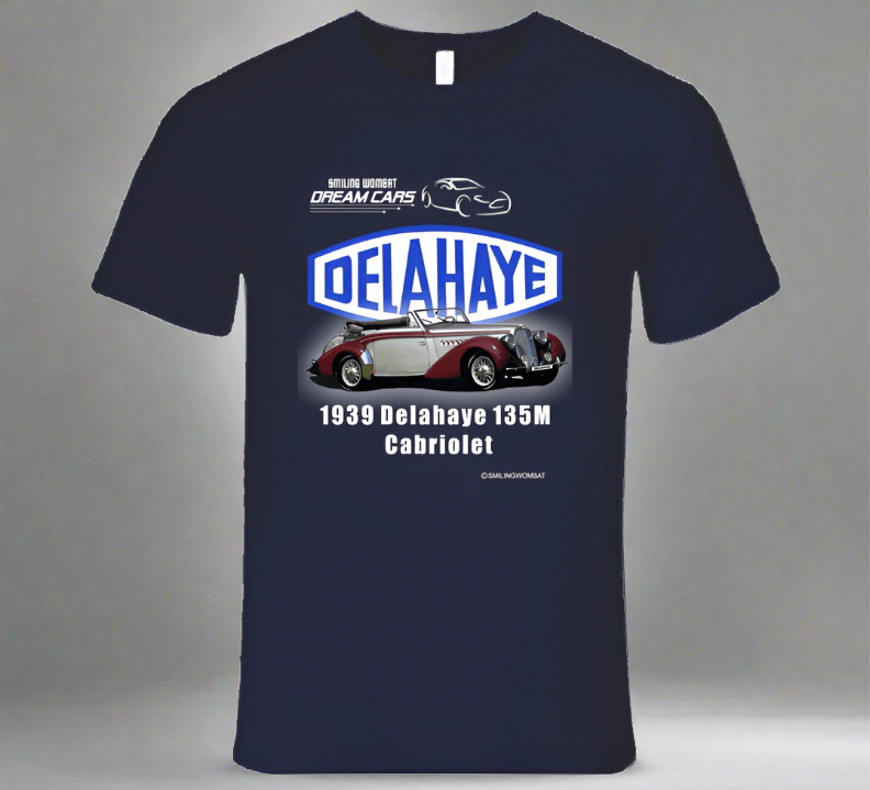 1939 Delahaye 139M - Classic Car Shirt Collection - Shopify