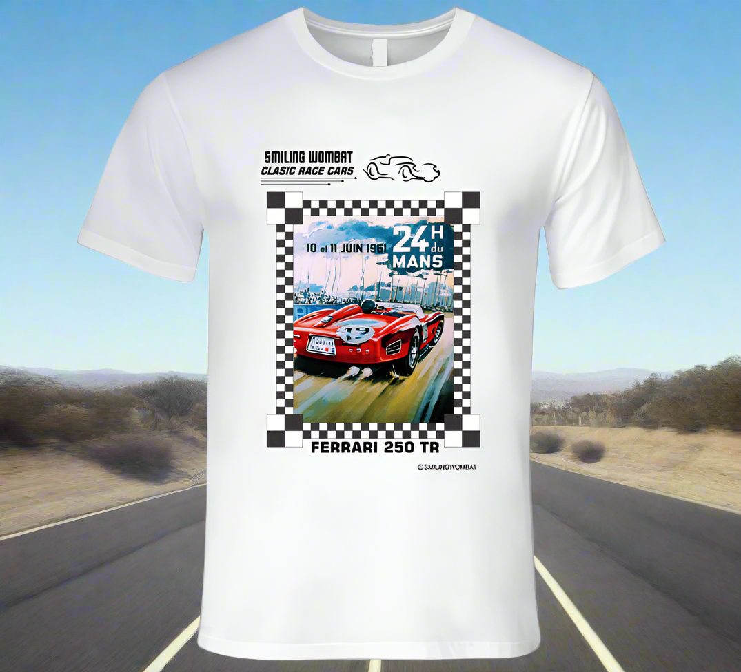 Le Mans Winner-Ferrari 250 Testarossa Wins 1961 Le Mans 24 Hour - Shirts - Shopify