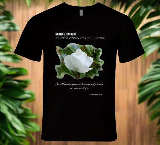 Beautiful Magnolia Blossom Premium T Shirt - Shopify
