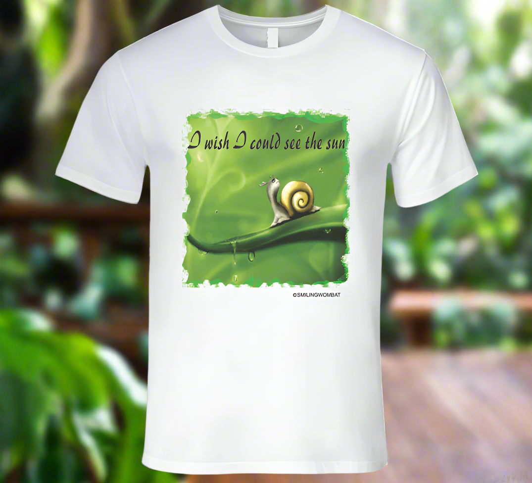 Spring Rain Snail in Rain - T Shirt - Shopify
