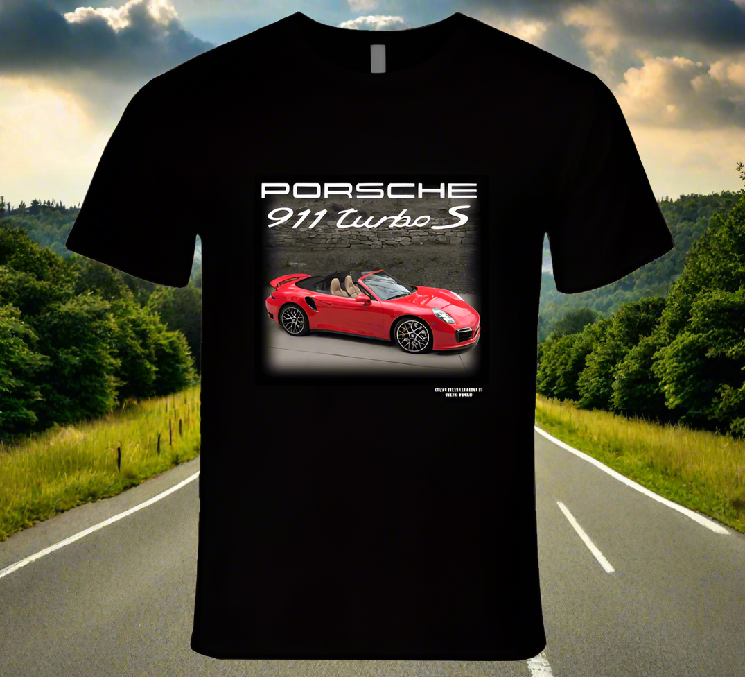 Porsche 911 Turbo S - -T-Shirt collection - Smiling Wombat