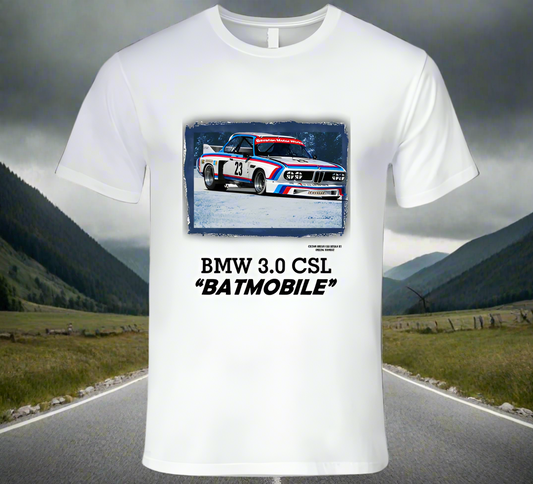 BMW 3.0 CSL - The Famous "Batmobile" - T Shirt - Shopify