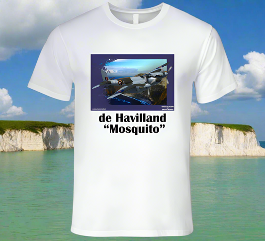 de Havilland Mosquito - Famous English WW2 Aircraft - T Shirt - Shopify