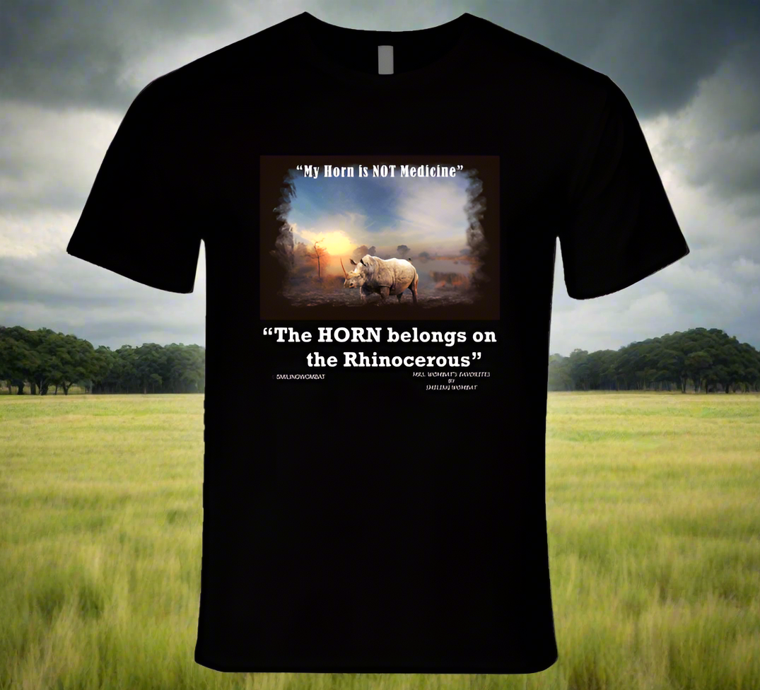 Save The Rhino's T Shirt Collection - Smiling Wombat - Shopify