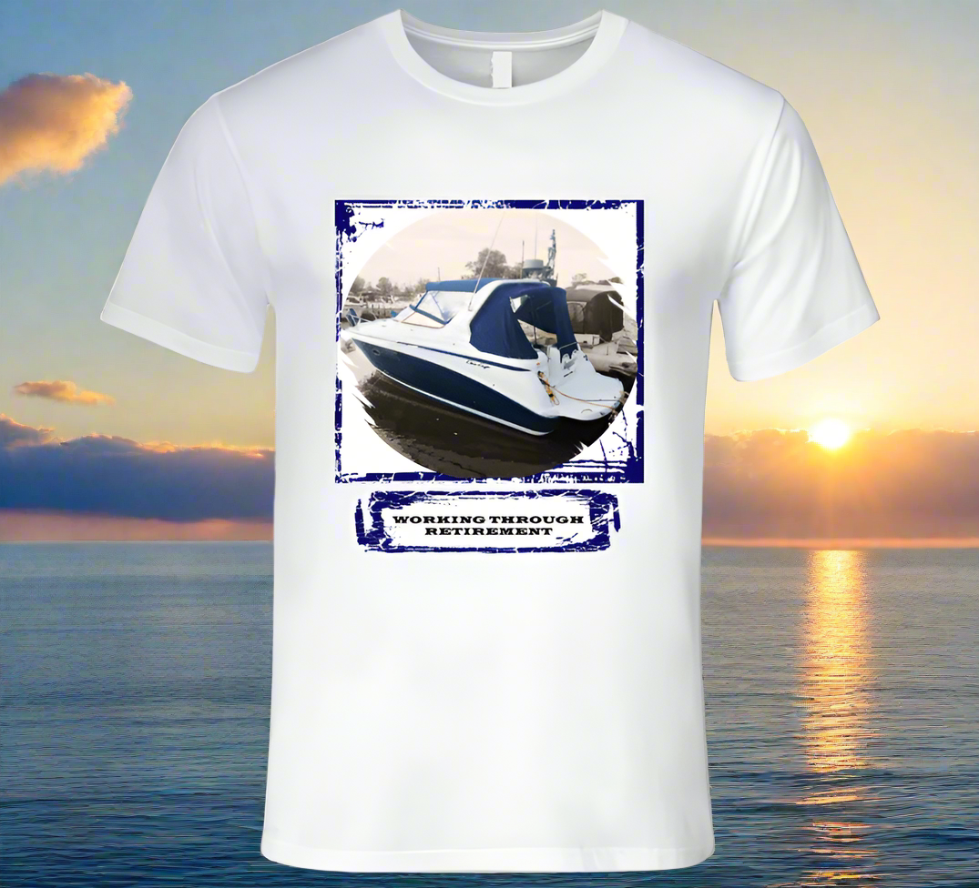 Chris Craft Boat - The Perfect Way to Spend Your Working Retirement - T Shirt Collection - Smiling Wombat