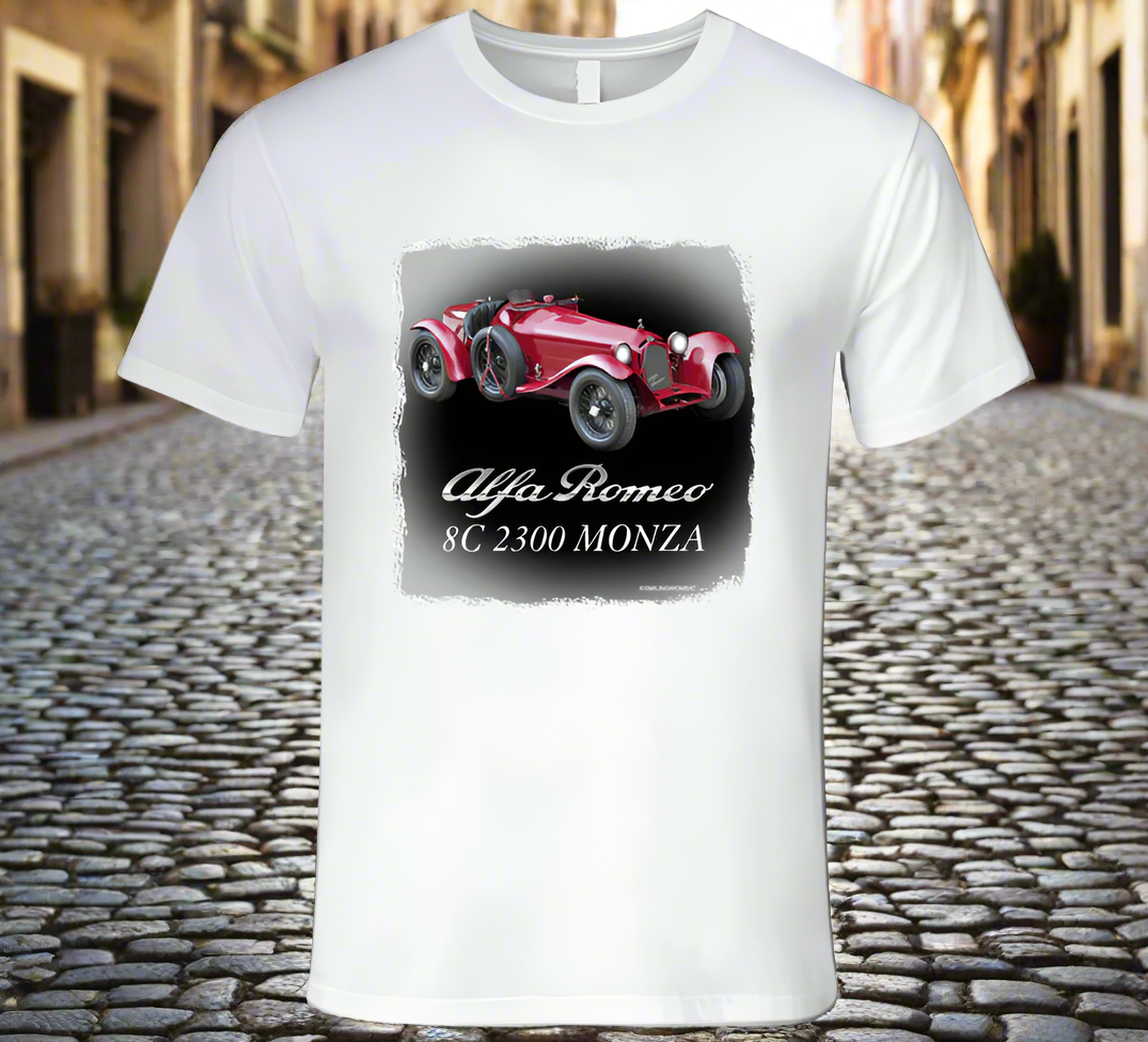 Alfa 8c2300 Shirt Collection - Smiling Wombat