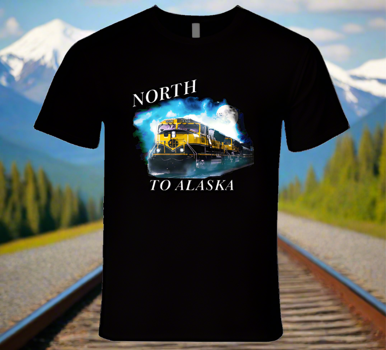 Alaska Railroad Shirt Collection - Smiling Wombat