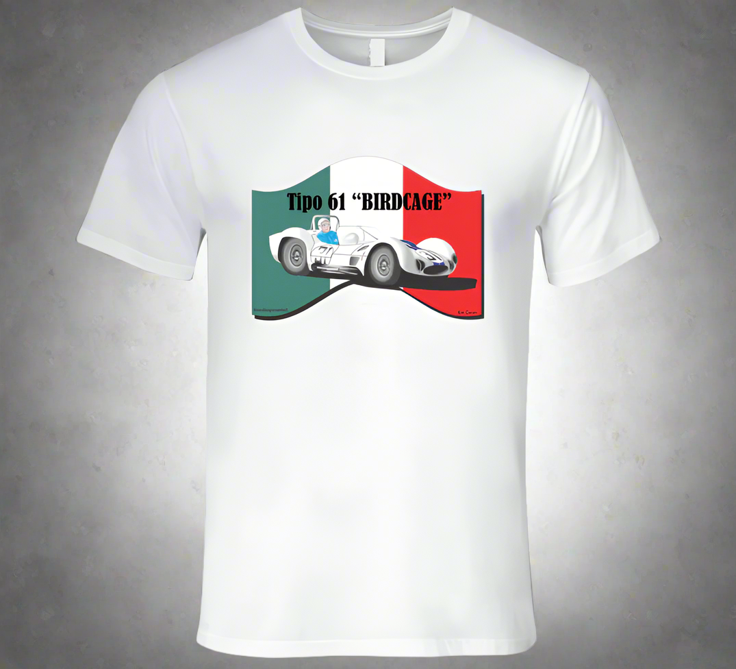 Birdcage Classic Sports Racer Shirt Collection - Smiling Wombat