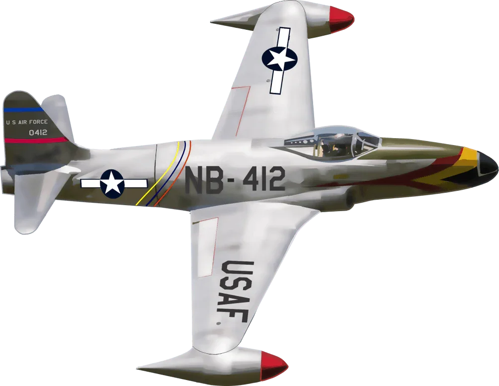 F80 Starfighter - Black/Navy T Shirt - Shopify